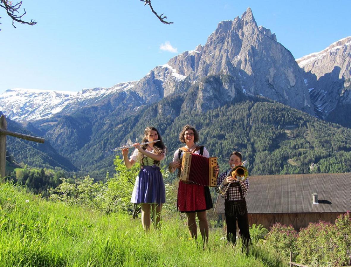 Schildberghof Santner Daire Siusi Dış mekan fotoğraf