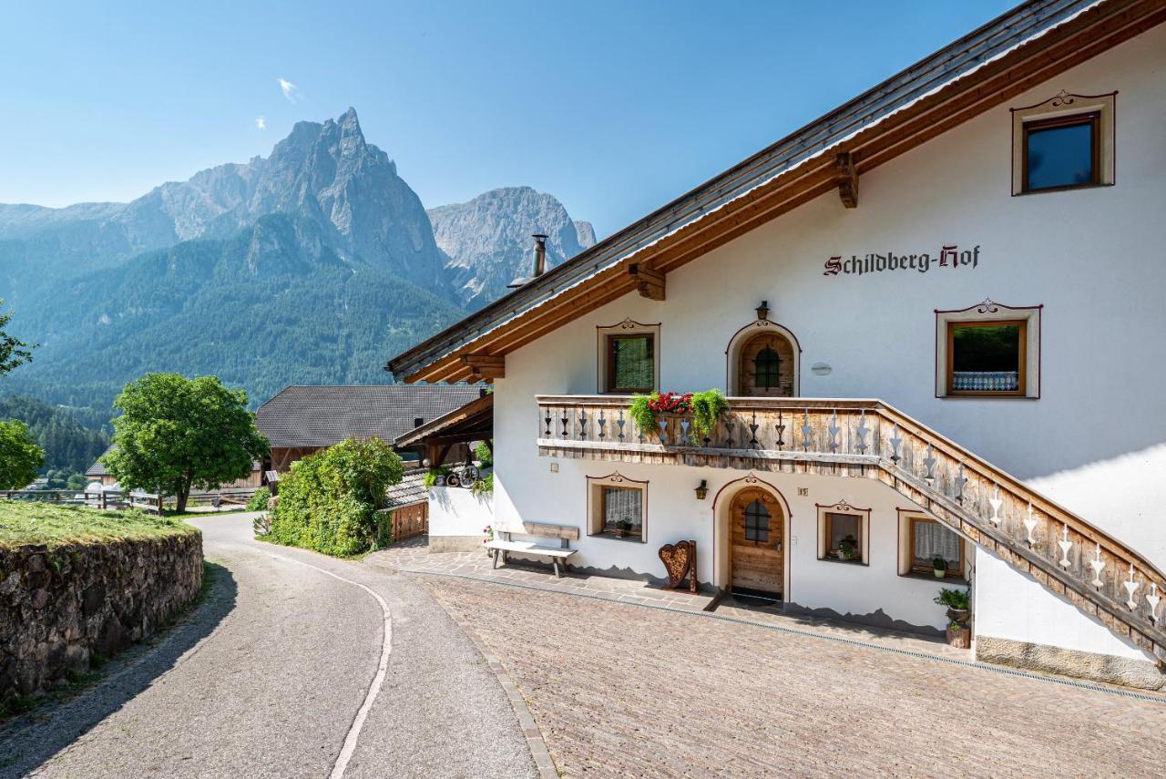 Schildberghof Santner Daire Siusi Dış mekan fotoğraf