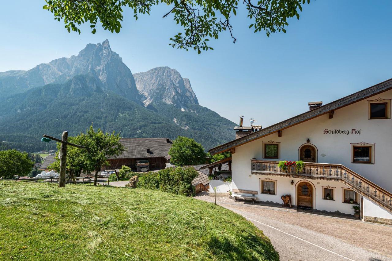 Schildberghof Santner Daire Siusi Dış mekan fotoğraf