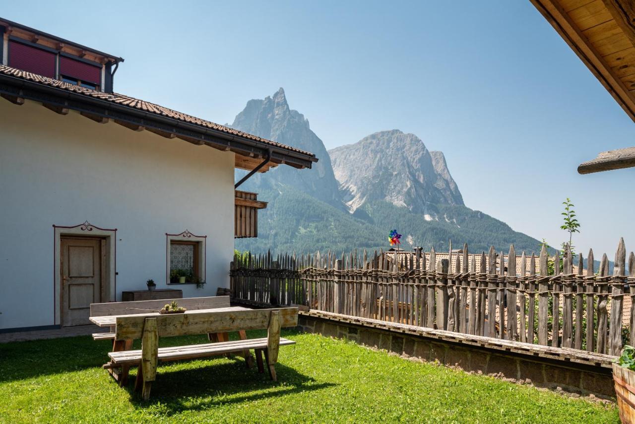 Schildberghof Santner Daire Siusi Dış mekan fotoğraf